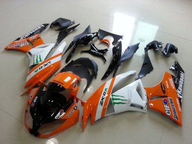 ZX6R 2009-2012 Verkleidungen - Orange Monster
