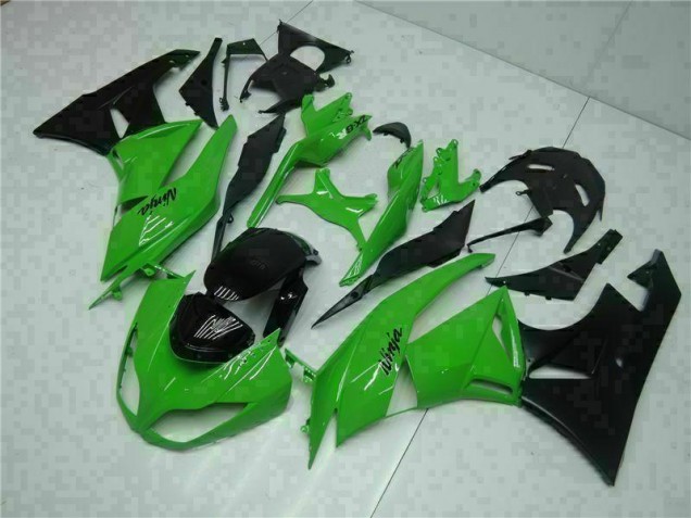 ZX6R 2009-2012 Verkleidungen & Plastik - Schwarz Grün ZX6R 2009-2012 Verkleidungen & Plastik - Schwarz Grün