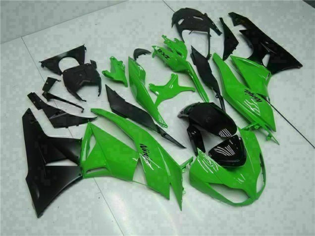 ZX6R 2009-2012 Verkleidungen & Plastik - Schwarz Grün ZX6R 2009-2012 Verkleidungen & Plastik - Schwarz Grün