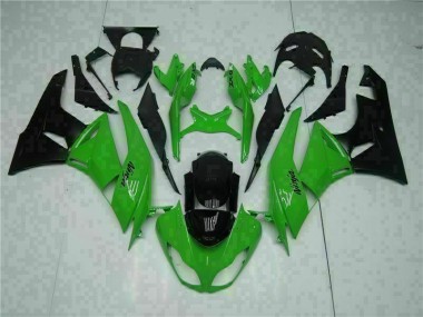 ZX6R 2009-2012 Verkleidungen & Plastik - Schwarz Grün