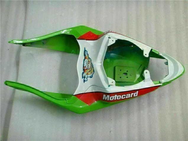ZX6R 2009-2012 Verkleidungen - Rot Grün Motocard ZX6R 2009-2012 Verkleidungen - Rot Grün Motocard