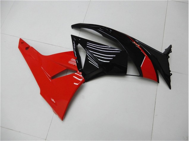 ZX6R 2009-2012 Verkleidungen - Rot Schwarz ZX6R 2009-2012 Verkleidungen - Rot Schwarz