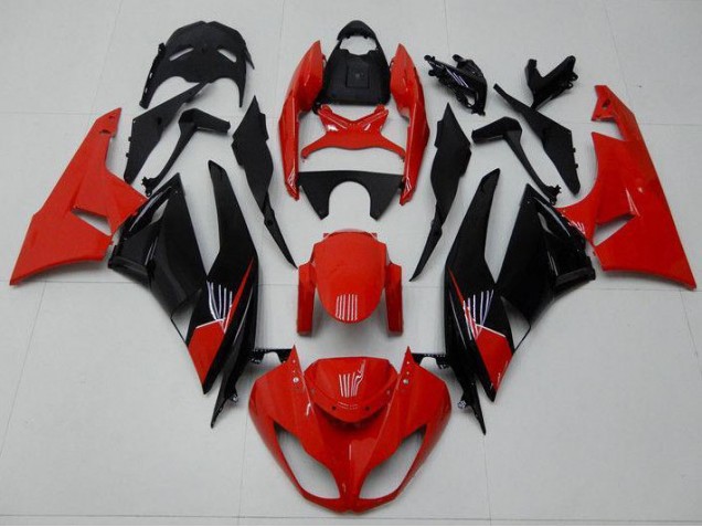 ZX6R 2009-2012 Verkleidungen - Rot Schwarz ZX6R 2009-2012 Verkleidungen - Rot Schwarz