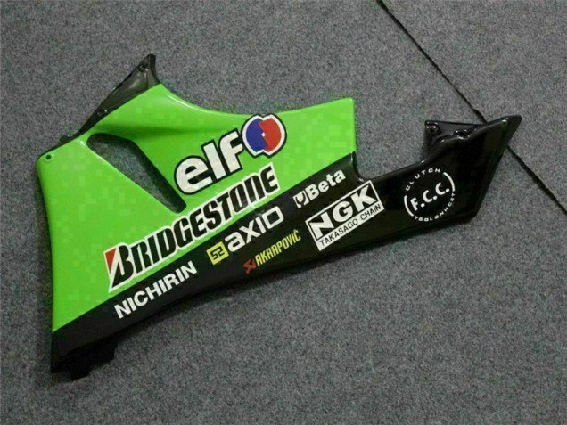 ZX6R 2009-2012 Verkleidungen - Schwarz Grün 3M Touch4 ZX6R 2009-2012 Verkleidungen - Schwarz Grün 3M Touch4