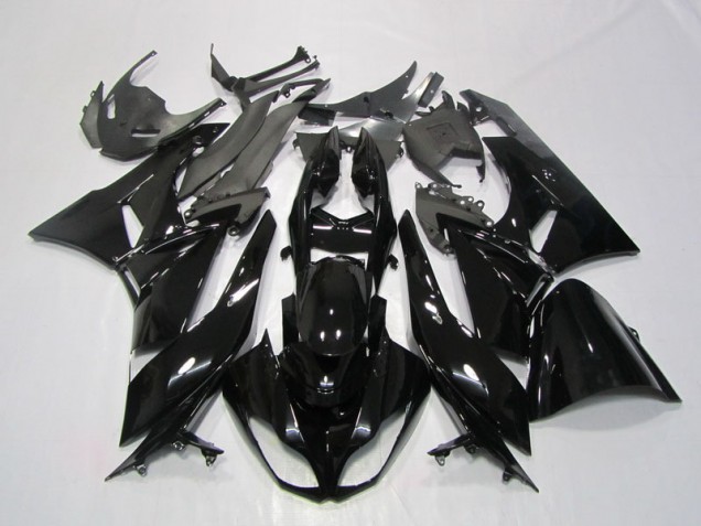 ZX6R 2009-2012 Verkleidungen - Schwarz