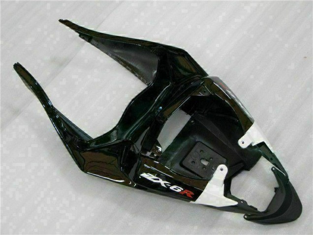 ZX6R 2009-2012 Verkleidungen - Schwarz Weiß 3M Touch4 ZX6R 2009-2012 Verkleidungen - Schwarz Weiß 3M Touch4