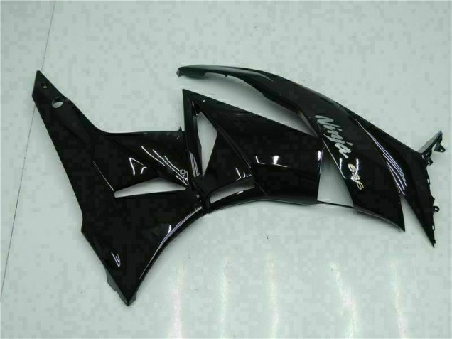 ZX6R 2009-2012 Verkleidungen - Schwarz Weiß Ninja 636 ZX6R 2009-2012 Verkleidungen - Schwarz Weiß Ninja 636