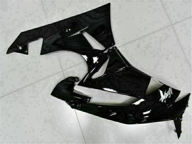 ZX6R 2009-2012 Verkleidungen - Schwarz Weißer Ninja ZX6R 2009-2012 Verkleidungen - Schwarz Weißer Ninja