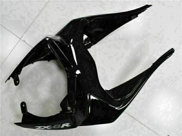 ZX6R 2009-2012 Verkleidungen - Schwarz Weißer Ninja ZX6R 2009-2012 Verkleidungen - Schwarz Weißer Ninja
