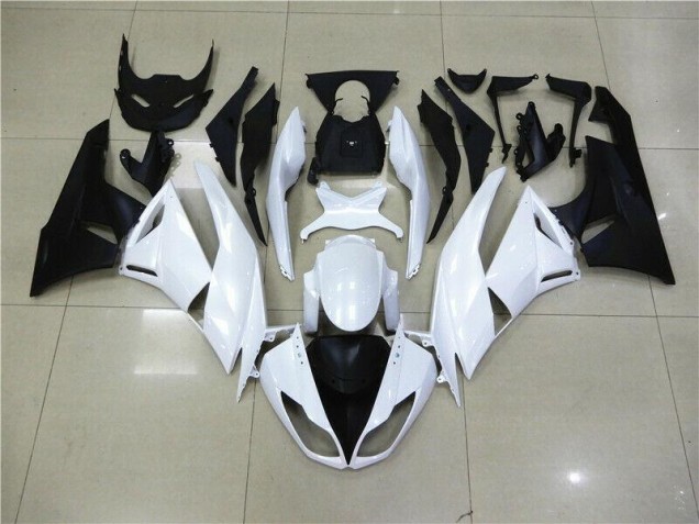 ZX6R 2009-2012 Verkleidungen - Weiß