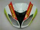 ZX6R 2009-2012 Verkleidungen - Weiß Rot H. Energy