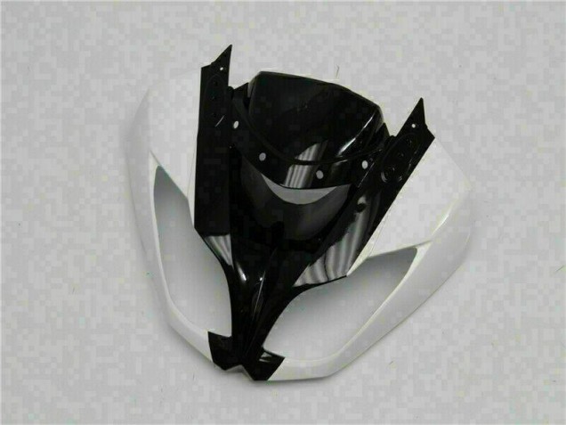 ZX6R 2009-2012 Verkleidungen - Weiß Schwarz