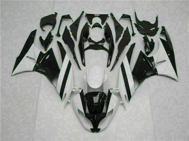 ZX6R 2009-2012 Verkleidungen - Weiß Schwarz