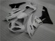 ZX6R 2009-2012 Verkleidungen - Weiß Schwarz Ninja