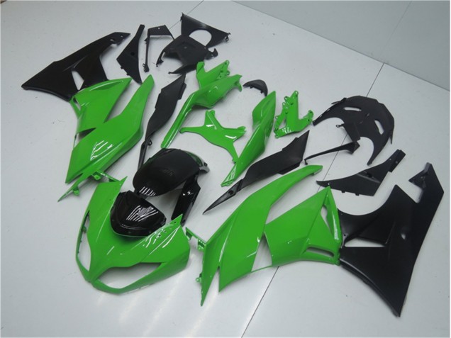 ZX6R 2009-2012 Vollverkleidung - Grün Schwarz