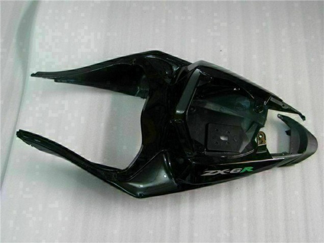 ZX6R 2009-2012 Vollverkleidung - Schwarz Grün