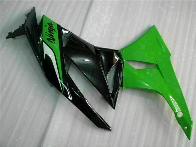 ZX6R 2009-2012 Vollverkleidung - Schwarz Grün