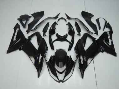 ZX6R 2013-2018 Verkleidung - Glänzend Schwarz