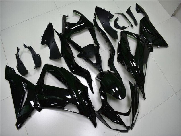 ZX6R 2013-2018 Verkleidungen - Glänzend Schwarz