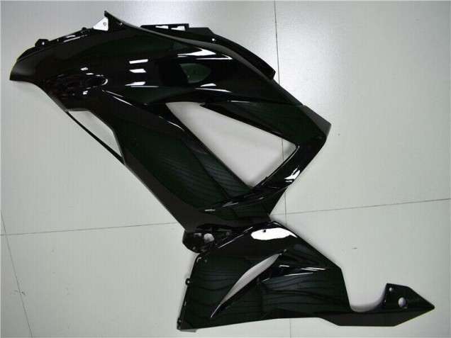 ZX6R 2013-2018 Verkleidungen - Glänzend Schwarz
