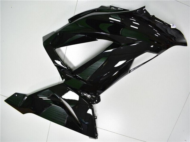 ZX6R 2013-2018 Verkleidungen - Glänzend Schwarz