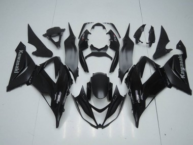 ZX6R 2013-2018 Verkleidungen - Matt Schwarz