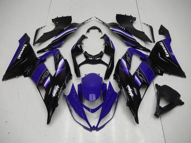 ZX6R 2013-2018 Verkleidungen - Schwarz Blau ZX6R 2013-2018 Verkleidungen - Schwarz Blau