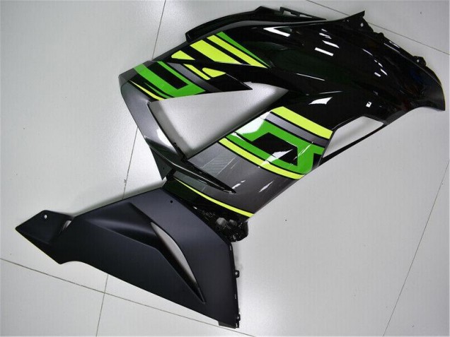 ZX6R 2013-2018 Vollverkleidung - Grün Schwarz ZX6R 2013-2018 Vollverkleidung - Grün Schwarz