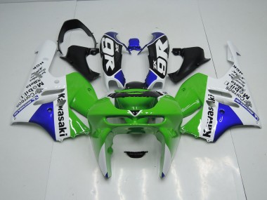 ZX9R 1994-1997 Verkleidungen - Grün Weiß