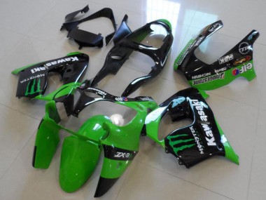 ZX9R 2000-2001 Verkleidungen - Grünes Monster