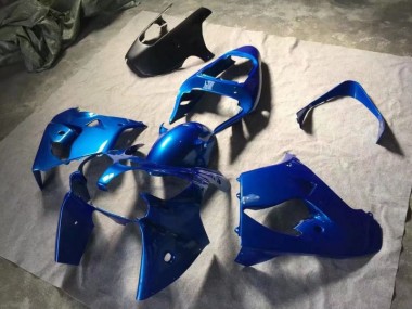 ZX9R 2002-2003 Verkleidungen - Blau Matt Schwarz
